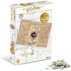 Puzzle - Harry Potter - Tekergők térképe, 1000 db