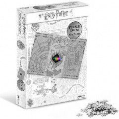 Puzzle - Harry Potter - Tekergk trkpe, 1000 db