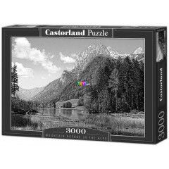 Puzzle - Hegyi menedk az Alpokban, 3000 db