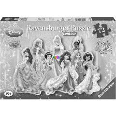 Puzzle - Hercegnk puzzle, 72 db