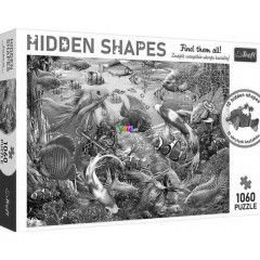 Puzzle - Hidden Shapes - Víz alatti világ, 1060 db