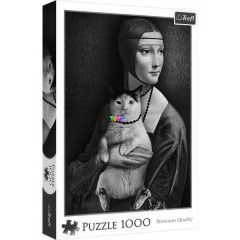 Puzzle - Hlgy macskval, 1000 db