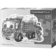 Puzzle - Homokszllt teheraut, 15 db