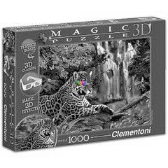 Puzzle - Jagur, 1000 db, 3D szemveggel