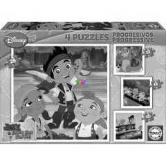 Puzzle - Jake s Sohaorszg kalzai, 12-16-20-25 db