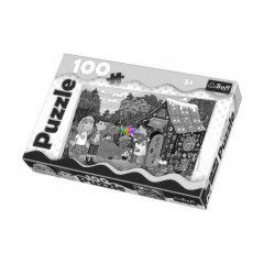 Puzzle - Jancsi és Juliska, 100 db