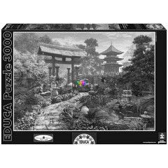 Puzzle - Japn kert, 3000 db