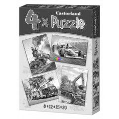 Puzzle - Jrmvek - 4 az 1-ben