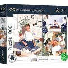 Puzzle - Jga, cick s kvk, 1000 db