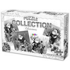 Puzzle - Karcsony, 4 az 1-ben