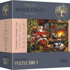 Puzzle fából - Karácsony este, 500+1 db