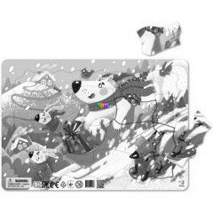 Puzzle - Karcsonyi kaland, 53 db