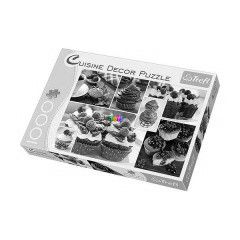 Puzzle - Konyhai dekorci - Muffinok, 1000 db