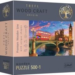 Puzzle fából - Londoni látványosságok, 500+1 db