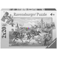 Puzzle - Lovagok, 2x20 db