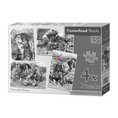 Puzzle - Lovas mka 4 az 1-ben