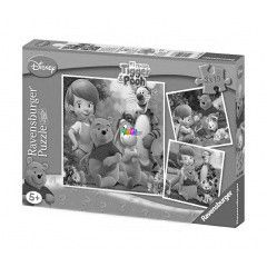 Puzzle - Mack az erdben 3x49 db