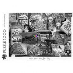 Puzzle - Macska dessg, 1000 db
