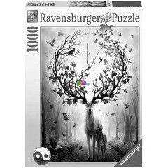 Puzzle - Mgikus szarvas, 1000 db
