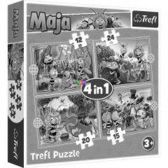 Puzzle - Maja a mhecske, 4 az 1-ben