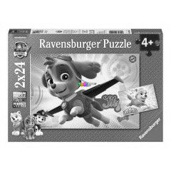 Puzzle - Mancs rjrat, 2 x 24 db