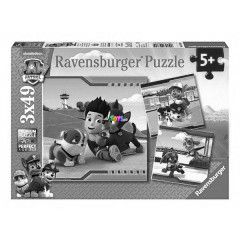 Puzzle - Mancs rjrat, 3 x 49 db