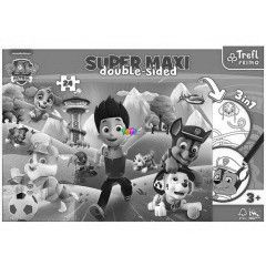 Puzzle - Mancs rjrat - Felfedezs maxi puzzle sznezvel, 24 db