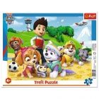 Puzzle - Mancs rjrat nyomon van, 25 db
