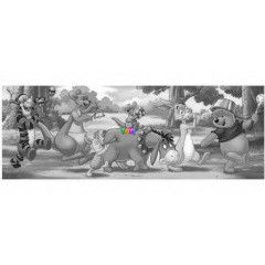 Puzzle - Micimack s bartai, 100 db