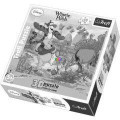 Puzzle - Micimack s bartai, 120 db, hologramos