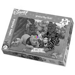 Puzzle - Micimack s bartai - A knyv, 100 db