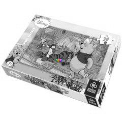 Puzzle - Micimack s bartai - Jtk a szobban, 30 db