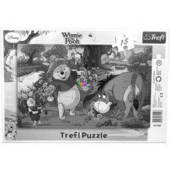 Puzzle - Micimack s bartai - Kertszkeds, 15 db