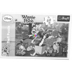 Puzzle - Micimack s bartai - Szlinapi buli, 60 db