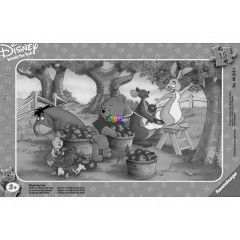 Puzzle - Micimackk 15 db