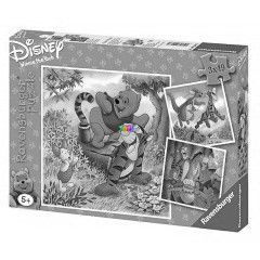 Puzzle - Micimackk 3x49 db