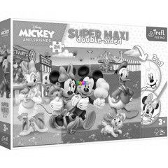 Puzzle - Mickey a vidmparkban maxi puzzle sznezvel, 24 db