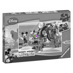 Puzzle - Mickey, Minnie s bartaik, 2x20 db