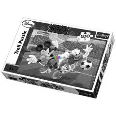 Puzzle - Mikiegr s Donald kacsa focizik, 100 db