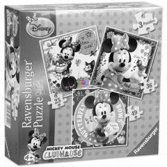 Puzzle - Minnie egr, 3 az 1-ben