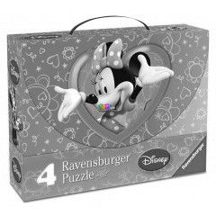 Puzzle - Minnie egr, 4 az 1-ben