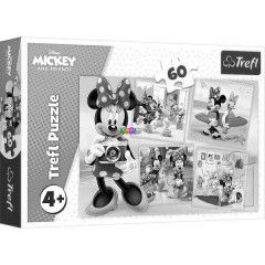Puzzle - Minnie egr a fots, 60 db