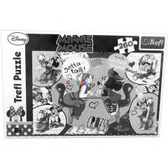 Puzzle - Minnie egr - A legjobb bartok, 260 db