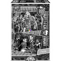 Puzzle - Monster High, Szrnysuli 2x100 db