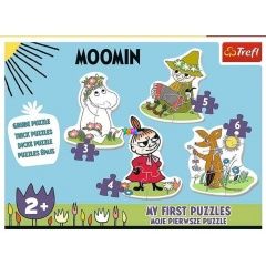 Puzzle - Moomin, 4 az 1-ben