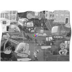 Puzzle - Munkagpek, 30 db