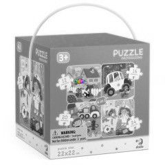 Puzzle - Munkahelyek, 4 az 1-ben
