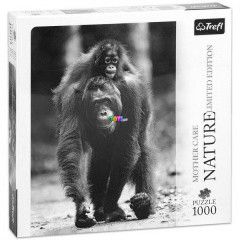 Puzzle - Nature Limited Edition, Anyai szeretet - Orangutn, 1000 db