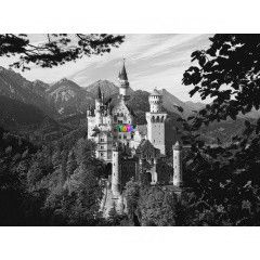 Puzzle - Neuschwanstein, 1500 db