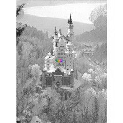 Puzzle - Neuschwanstein tlen, 1500 db